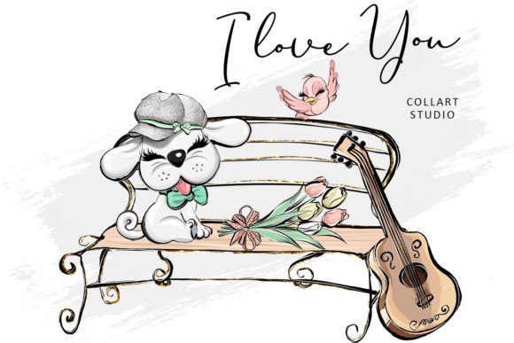 Download Cute Valentine Illustrations, Love - Valentine illustrations Collection