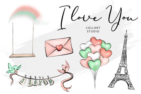 Download Cute Valentine Illustrations, Love - Premium Resources