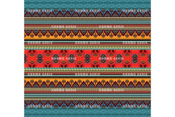 Download Ethnic Style Boho Patterned Design - Style Collection