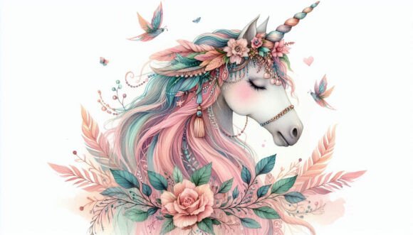 Download A Bundle of Dreamy Bohemian-style Unicor - Style Collection