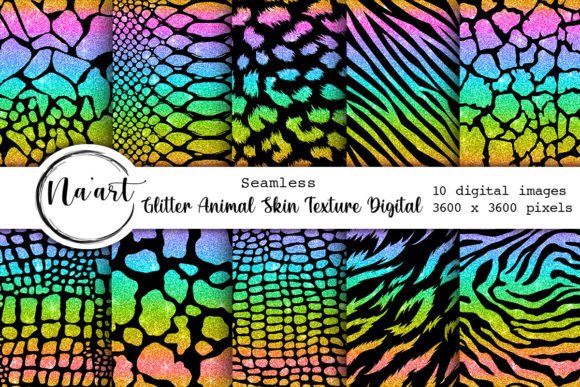 Download Glitter Animal Skin Texture Digital - Animal skin Collection