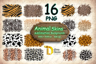 Download Animal Skins Sublimation Backgrounds - Animal skin Collection
